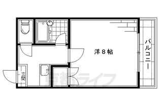 メゾン・ド・ラディ【4-E号室】の間取り