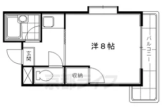 メゾン・イースター【2A号室】の間取り