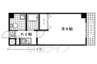 京都府宇治市小倉町【マンション】の間取り