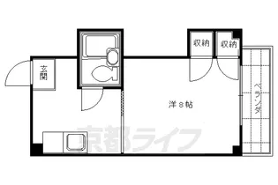 ハイツ・しらかば【2B号室】の間取り