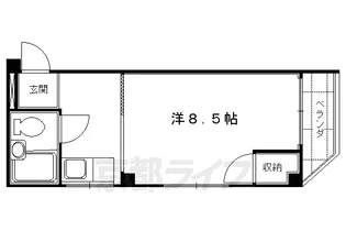 ハイツ・しらかば【2C号室】の間取り