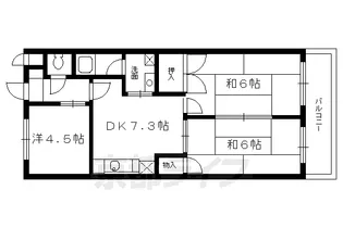 サン・フォーレスト【403号室】の間取り