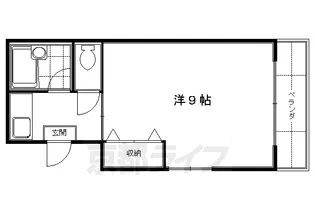 ハイツパープル【2階】の間取り