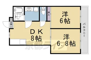 山治ハイツ【3階】の間取り