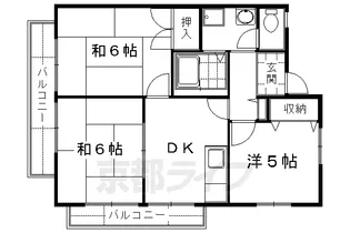 GOOD WOOD【112号室】の間取り