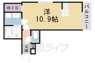山科HATCH京都薬大前【2階】の間取り