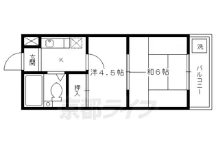 ディアコート【207号室】の間取り