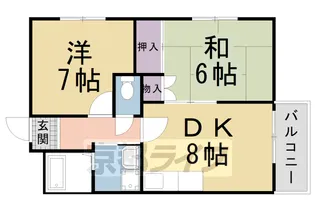 メゾン MUKAIDE【503号室】の間取り