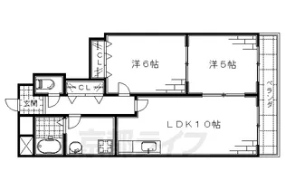 パークアベニュー藤ノ森【3階】の間取り