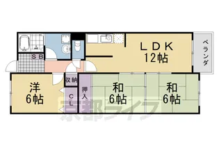 「ヴェルデ三番館」【3階】の間取り