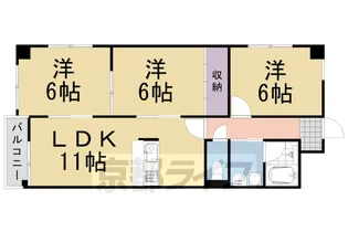 エルフィン井上【102号室】の間取り