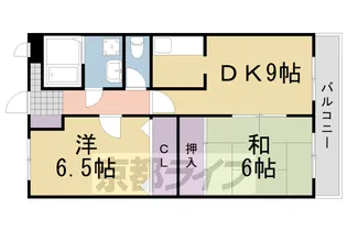 エントリート木村【3階】の間取り