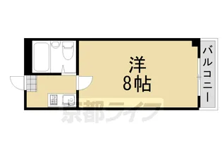 1Kの間取り画像