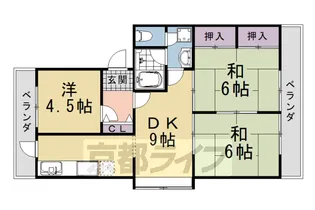 シャルムロイヤルマンション【201号室】の間取り