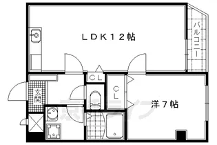 ジャルダンデ嵐山【306号室】の間取り