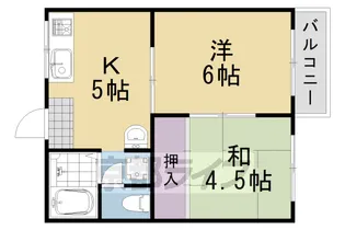 スイートム中村【102号室】の間取り
