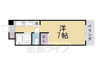 Slumbers Village【3階】の間取り