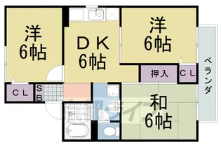 セジュール93【101号室】の間取り