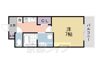 「BERG FUJINOMORI」【2階】の間取り