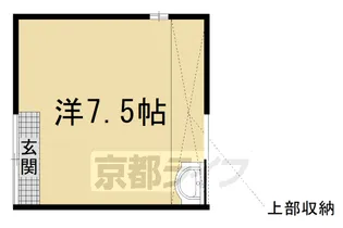 光徳庵【x号室】の間取り