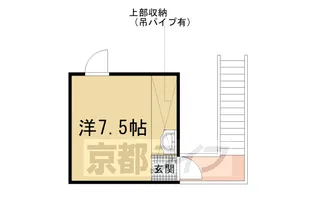 光徳庵【x号室】の間取り