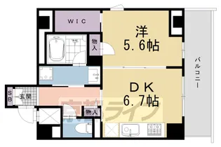 Sha Maison御幸町御池【901号室】の間取り