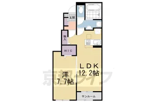 Belle Tortue【1階】の間取り