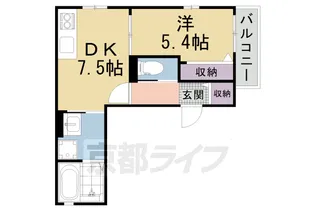 パル22【202号室】の間取り