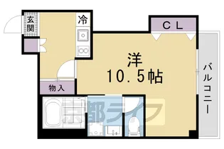 クシェル北山【202号室】の間取り