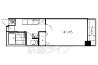 ハウスセゾン両替町【3階】の間取り
