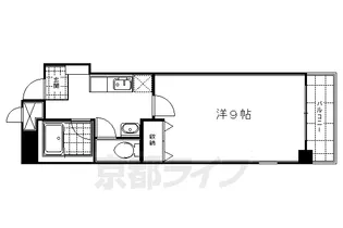 ハウスセゾン両替町【5階】の間取り