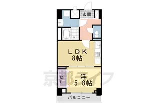 ココ クレメント 2【7階】の間取り