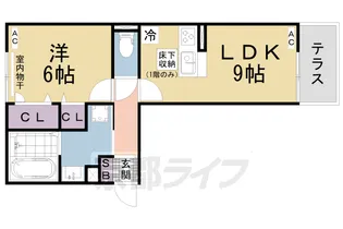 BRANSIA膳所【1階】の間取り