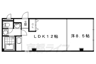 フェリーチェおかむら【2階】の間取り