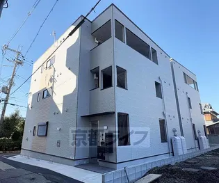 京都府京都市山科区椥辻東浦町【アパート】の外観