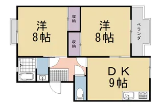 ハイコーポフジタ【202号室】の間取り