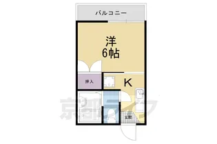 瀬戸畑ハイツ【2階】の間取り