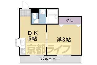 ネオハイム松尾【3階】の間取り
