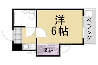 ハイツ藤崎【201号室】の間取り