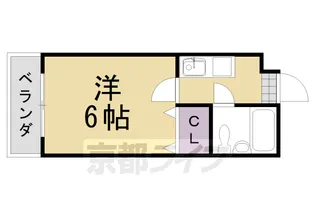 ハイツ嵐山【3階】の間取り