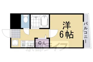 エミネント上桂【306号室】の間取り