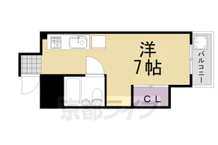 ブラザー安田【1階】の間取り