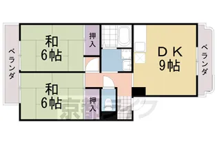 「プリシエール河合」【203号室】の間取り