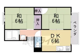 プリシエール桂【202号室】の間取り
