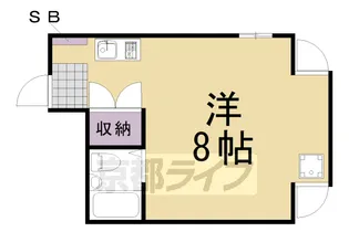 1Kの間取り画像