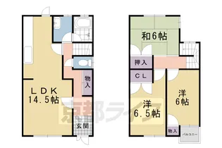 京都府亀岡市曽我部町南条竹谷【一戸建】の間取り