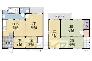 京都府京都市中京区橋本町【一戸建】の間取り
