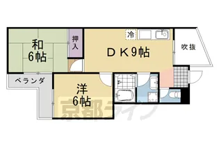 ロイヤルむらかみ【203号室】の間取り