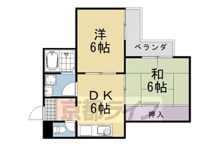 ロイヤルむらかみ【202号室】の間取り