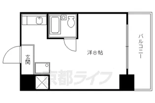 グレースヨシダ【602号室】の間取り